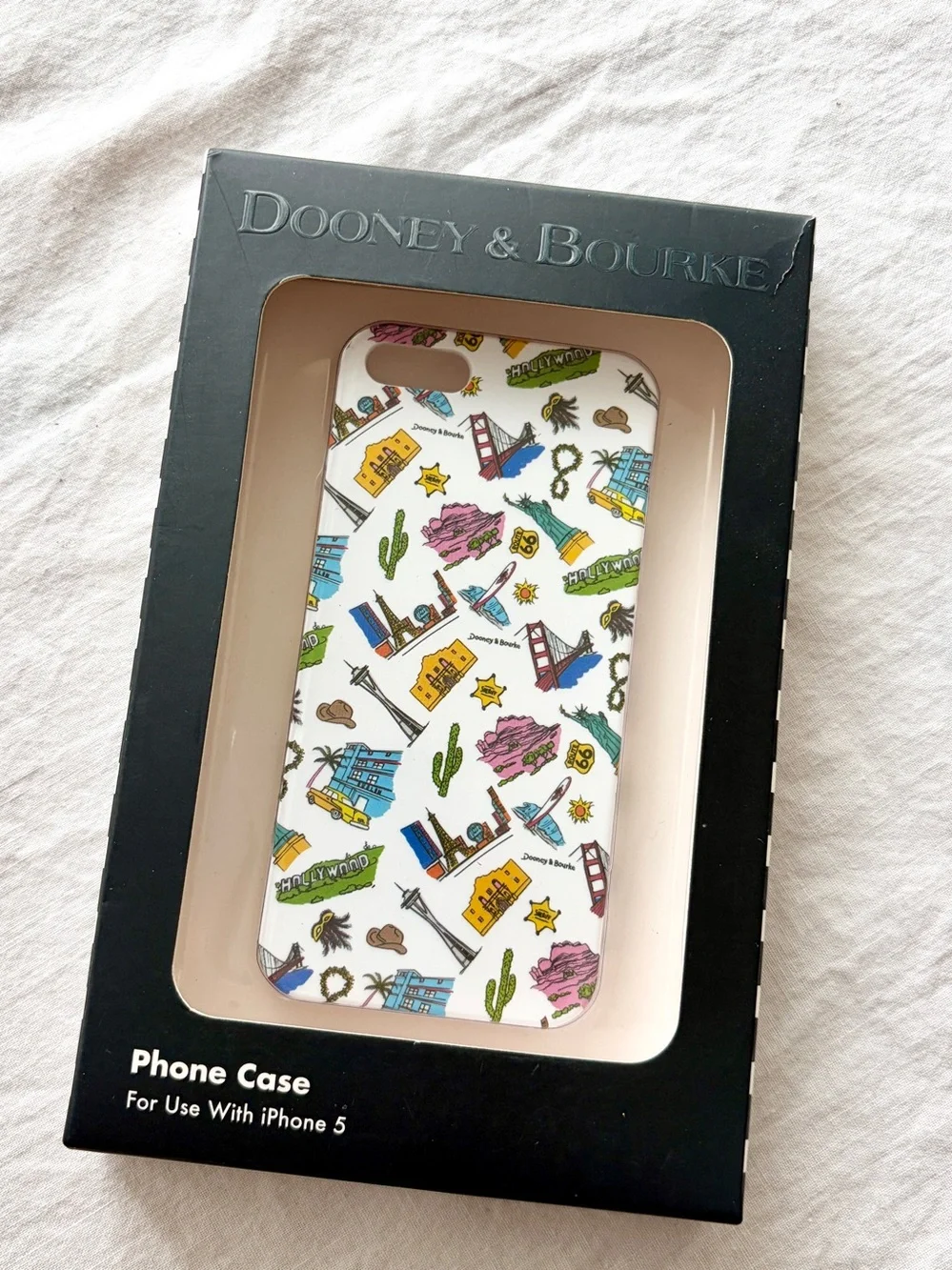 New in Box Dooney & Burke iPhone 5/5S Americana Phone Case
